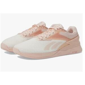 Reebok Women's Nano X3 Sneaker, Possibly Pink/Chalk, 9.5